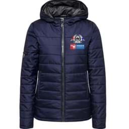 Zeige Details für HMLNORTH Quilted Hood Jacket - Ringen  Bild von HMLNORTH Quilted Hood Jacket - Ringen
