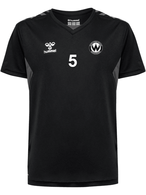 Bild von hmlAUTHENTIC PL Jersey S/S - Kinder / mit Rückenschriftzug