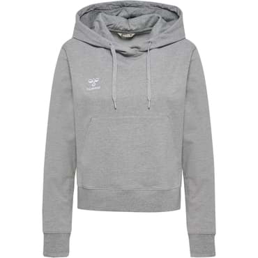 Bild von hmlGo Hoodie - Damen / schwarzes Burg-Logo