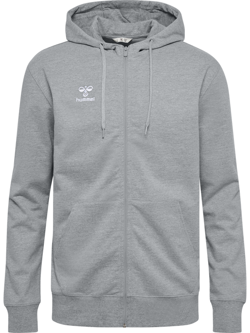 Go 2.0 Zip Hoodie / Wacker Logo linker Ärmel + Surfen Logo rechter Ärmel
